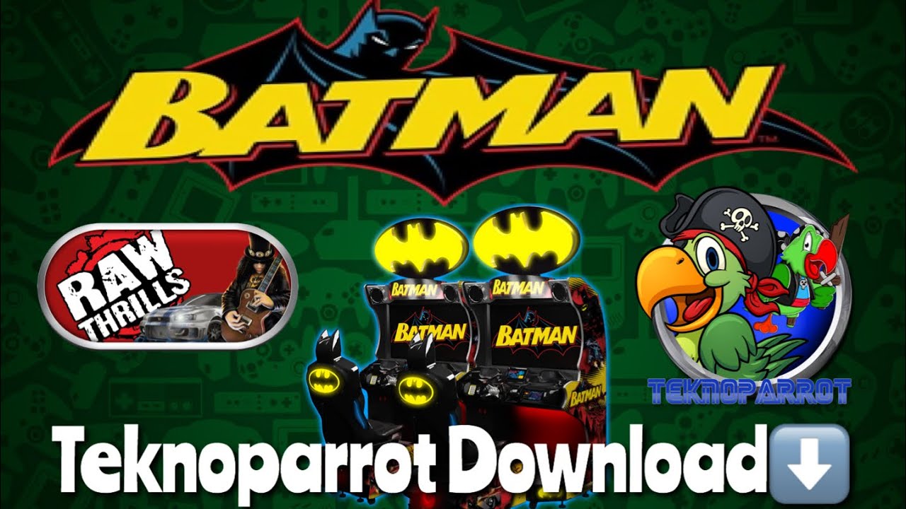 Batman - (Arcade) Raw Thrills - Teknoparrot - Logitech G29 Wheel - Download  Below! - YouTube