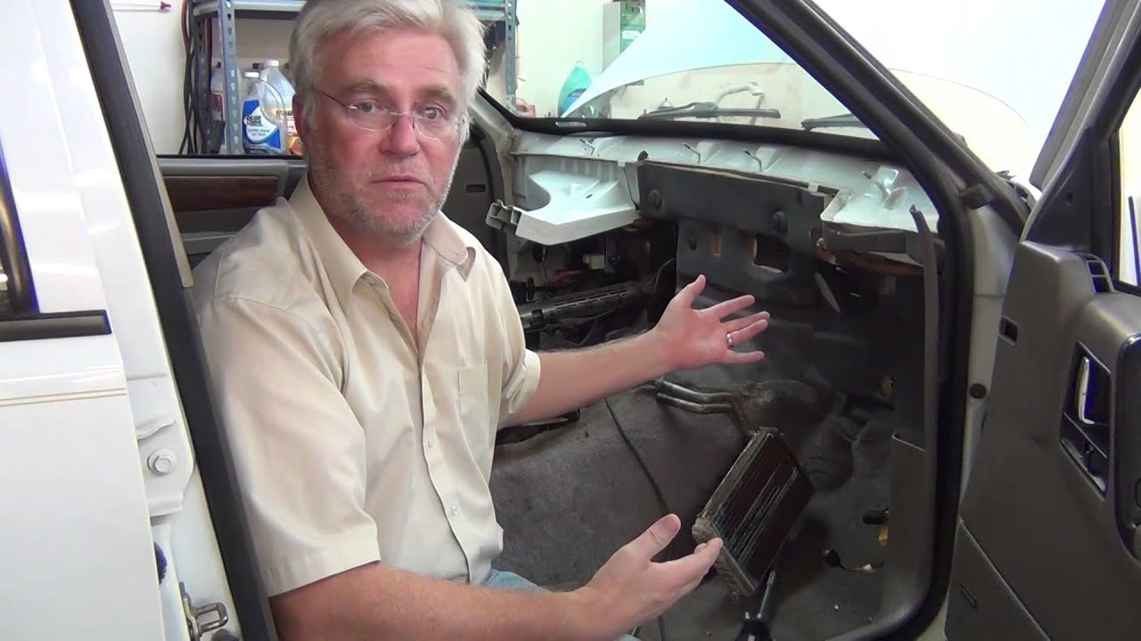 Heater Core Replacement 94 Jeep Grand Cherokee - YouTube