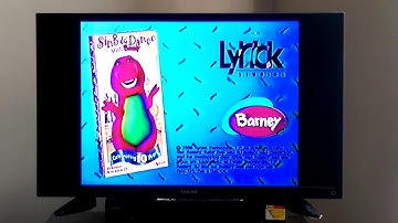 Closing To Walk Around The Block With Barney 1999 VHS
