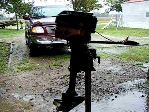 Homemade Outboard Boat Motor - YouTube