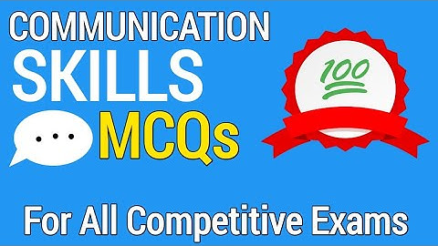 Top Communication Skills MCQs | Most Important Questions for Competitive & Admission Exams 2025