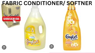 Learn how to make Fabric Conditioner/ Softner