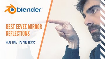 Perfect mirror reflections in Blender 2.8, EEVEE SSR vs reflection planes