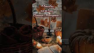 Добрый осенний вечер! 🏙️🍵🍁🍂🍁💞