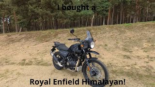 I bought a brand new Royal Enfield Himalayan!