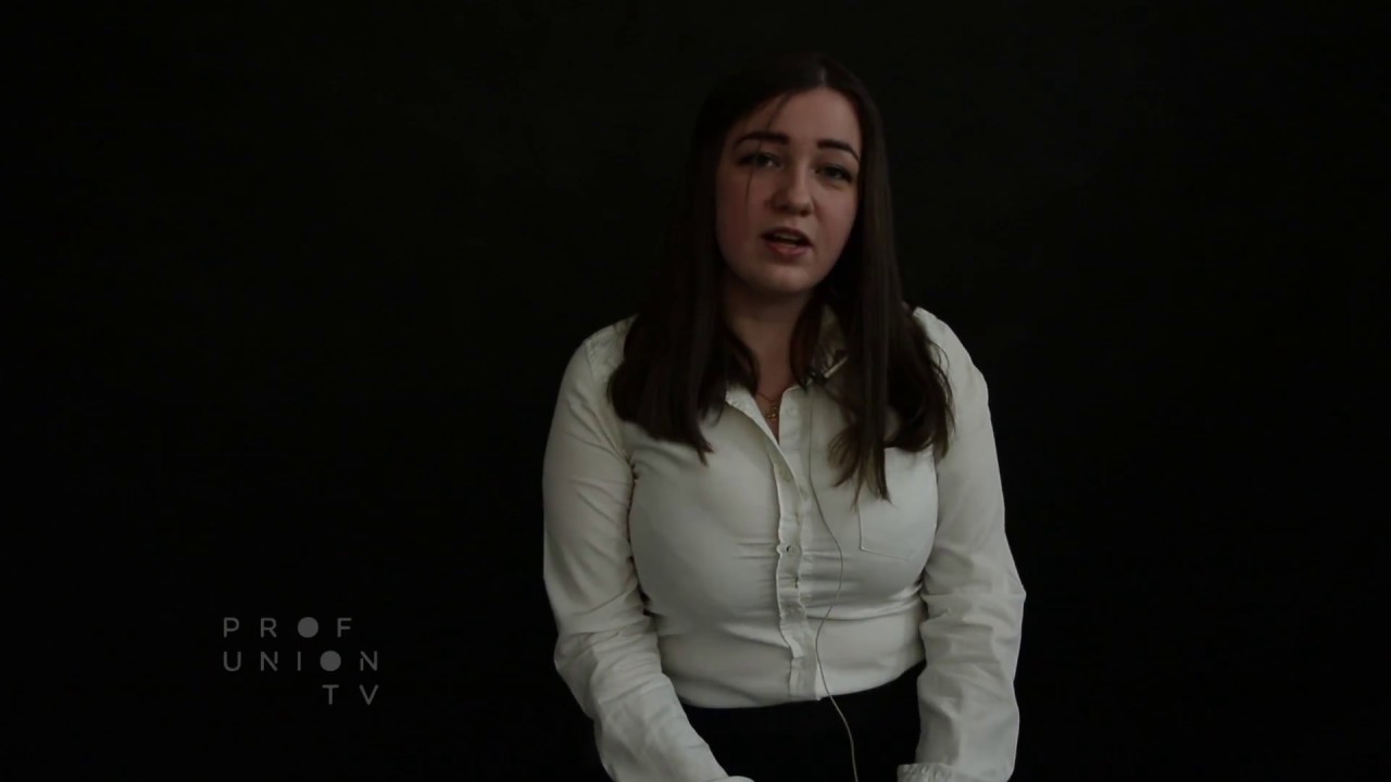 Акция \"Я в профсоюзе!\", ППОС КГПУ им.В.П.Астафьева, Мария Луговская ...