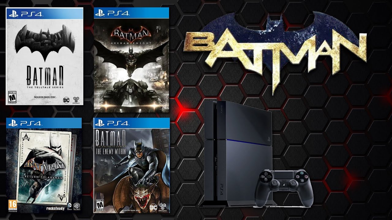 Todos los juegos de Batman para PS4 - YouTube