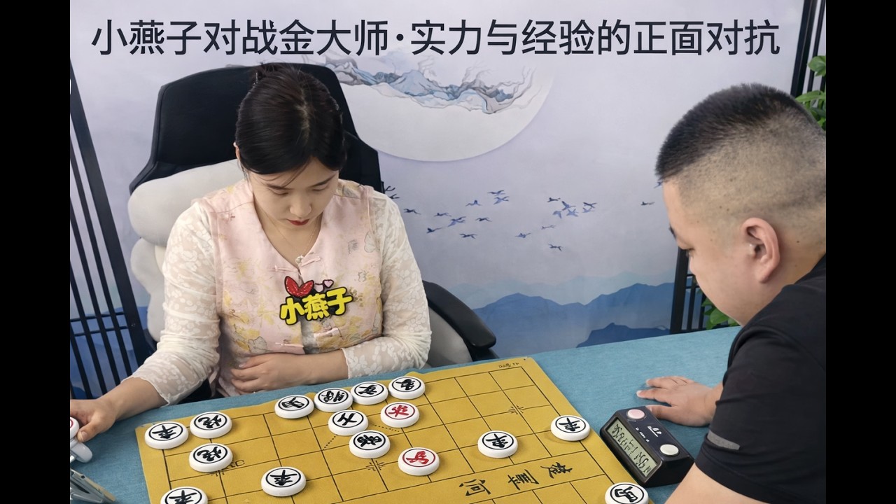 小燕子对战金大师 · 实力与经验的正面对抗