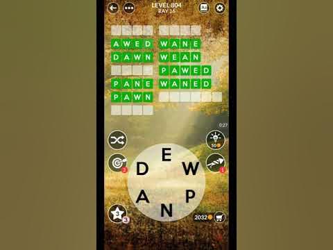 WORDSCAPES UNCROSSED LEVEL 804 NEW UPDATE masaya ang mga salita - YouTube