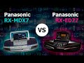 Panasonic RX-MDX7 и RX-ED77. Обзор-сравнение