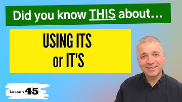 Improve English Grammar Skills: Its or It