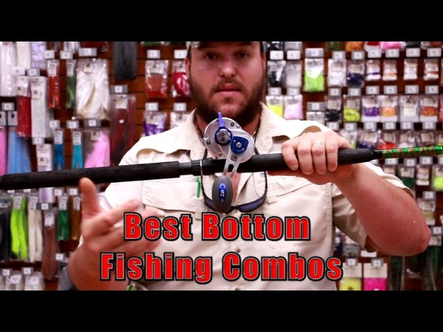 Hubbard's Marina Favorite Bottom Fishing Rod and Reel Combos- Snapper,  Grouper, Hogfish 