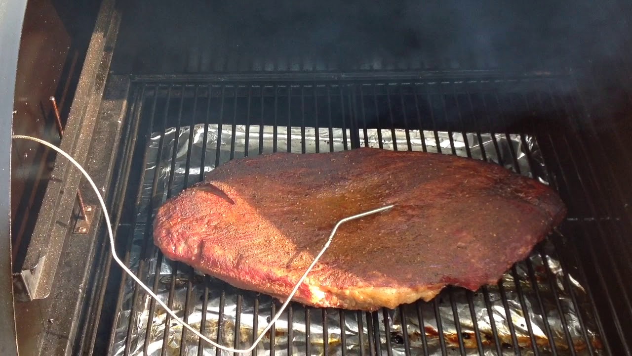Brisket Awesome On The Camp Chef Woodwind Sg Youtube