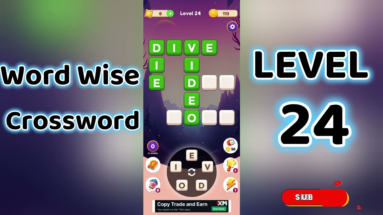 Word Wise Crossword Level 24 🧩 | Smart Crossword Puzzle Walkthrough | Go Answer