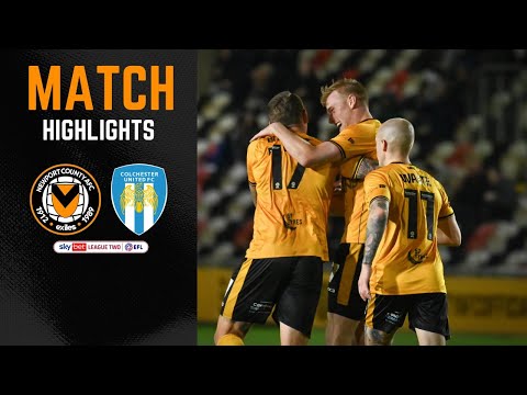 Newport Colchester Goals And Highlights