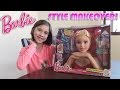 Barbie makeover styling with jillian  barbie deluxe styling head