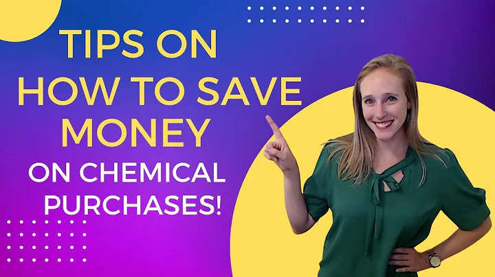 How to Save Money on Chemical Purchases