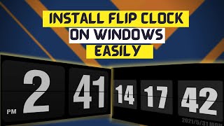 How to Download and  Use Flip Clock on Windows 10 Easily(EASIEST METHOD) screenshot 5