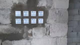 تاسيس الكهرباء في الجدران  في دولة اليمن