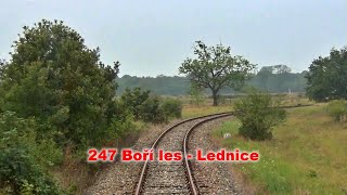 Trať 247 Boří les - Lednice