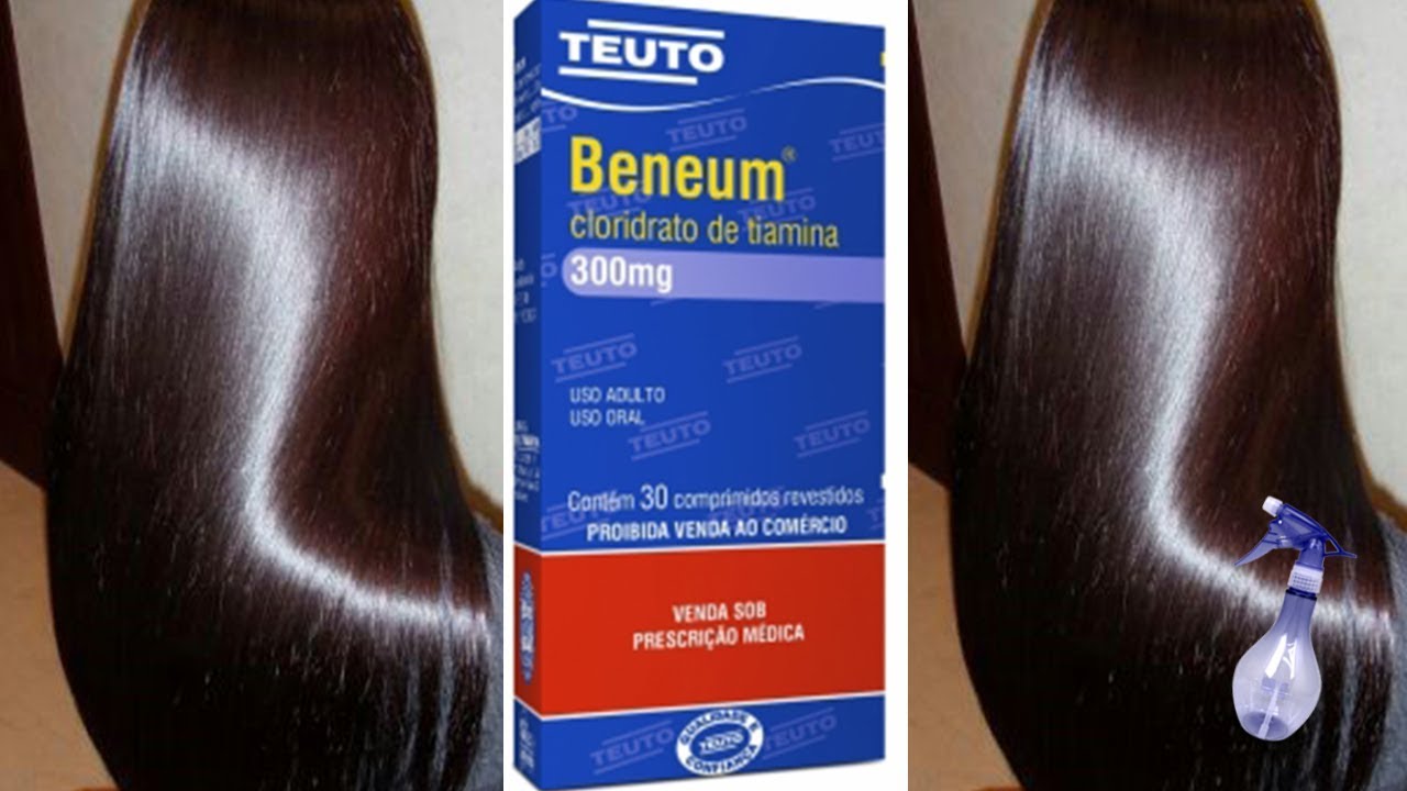 Vitamina para crescimento de cabelo