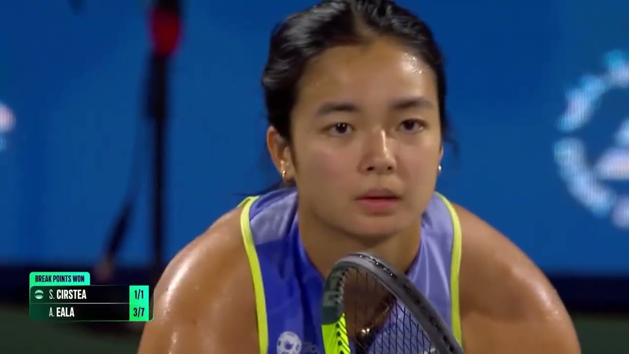Основные моменты: Дубай, 3-й раунд - Алекс Эала против Сораны Кирстя - Чемпионат Дубая по теннису...