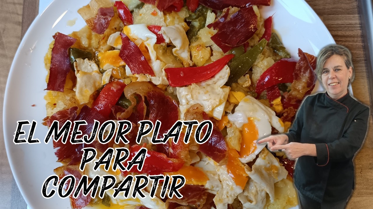 ¡Así se hacen los mejores huevos rotos con solo 4 ingredientes!