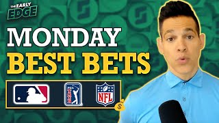 Monday's BEST BETS: A +8000 Golf Bet & Over 10 MLB Bets | The Early Edge