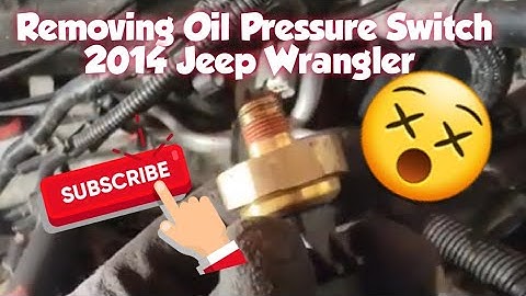 2012 jeep wrangler oil pressure sensor recall