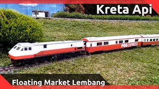 FLOATING MARKET LEMBANG - Miniatur Kereta Api Bandung