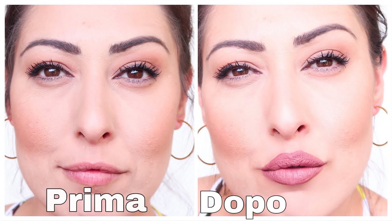 Come Ingrandire Le Labbra Con Il Trucco Overline Per Labbra Piu Grandi E Volumizzate Lips Youtube