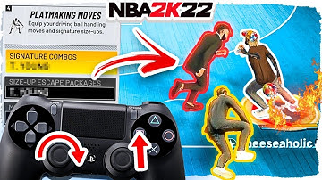 BEST DRIBBLE MOVES + COMBOS REVEALED • ULTIMATE DRIBBLE CHEESE TUTORIAL HANDCAM NBA2K22