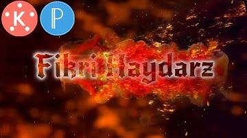 How to make Fire Explosion Reveal intro with Kinemaster | Kinemaster intro tutorial