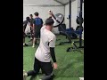 shoulder presses #mlsnext #soccer #gymworkout #gymshorts