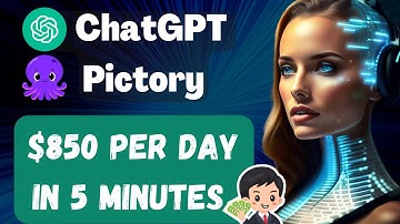 Make 850$ Per Day Making AI Videos in 5 Minutes | YouTube Automation