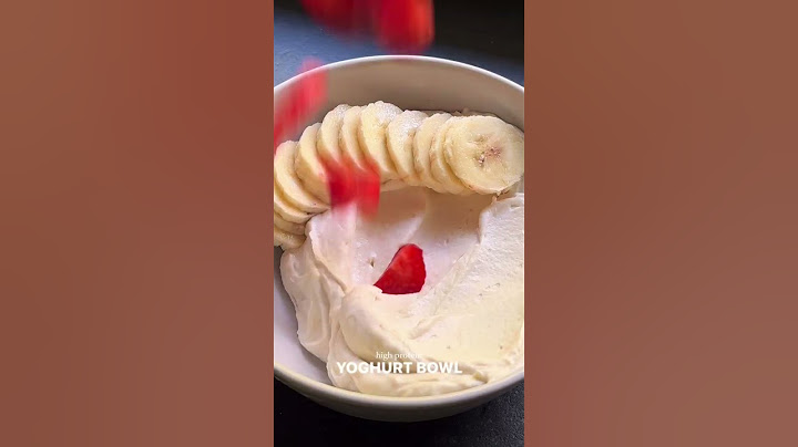 NO DEJES DE PREPARAR ESTE SABROSO DESAYUNO... BOWL DE YOGURT LLENO DE PROTEÍNA