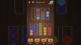 Ball Sort Puzzle: Color Game | Hidden Level 25 |  Mobile Games screenshot 2