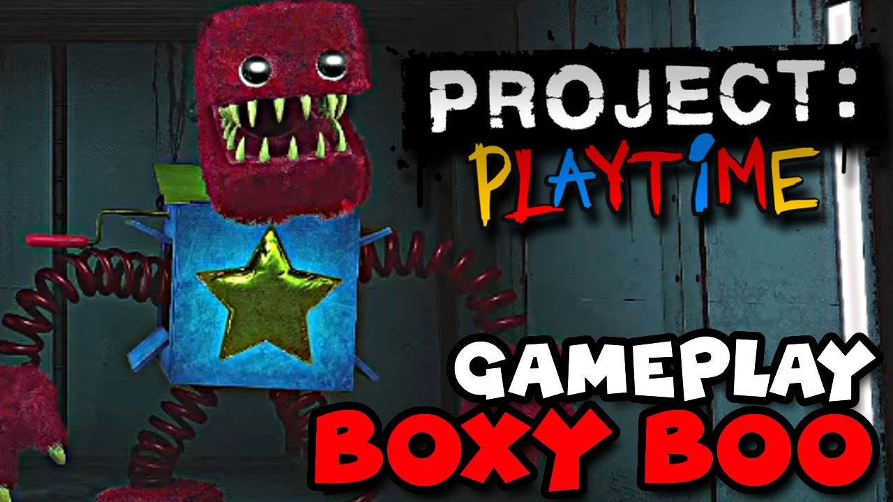 Boxy Boo + Wednesday = ??? Project Playtime Animation 