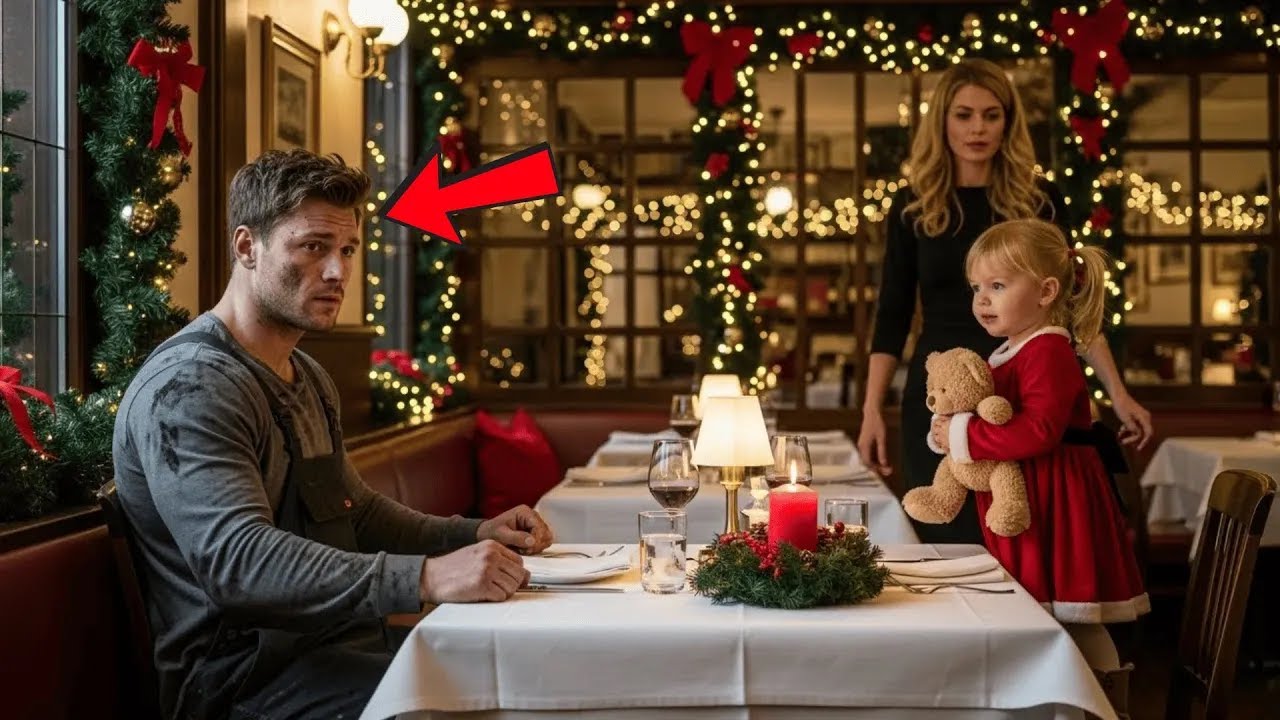 Armer Mechaniker Beim Weihnachtsdate Abgewiesen — Ein Mädchen Fragt∶ „Willst Du Mein Papa Sein-“
