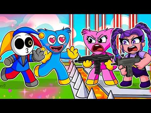 Maldición de AMOR contra BASE SUPER SEGURA en ROBLOX!