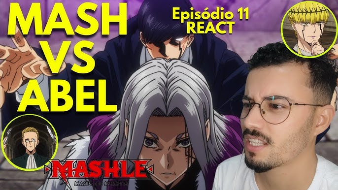 Mash vs Visionário Divino - Mashle episódio 10 