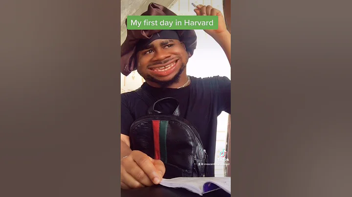 My first day in Harvard university 😂