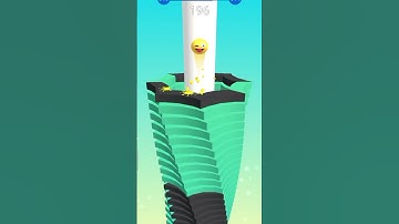 stack ball 3d play & level up video#shortsfeed #stackball #io @GameKing-mytv#gameplay