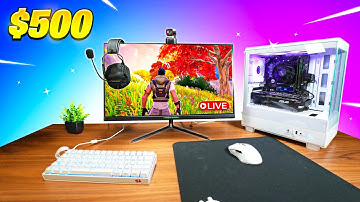 I Built The ULTIMATE $500 Streaming Setup!