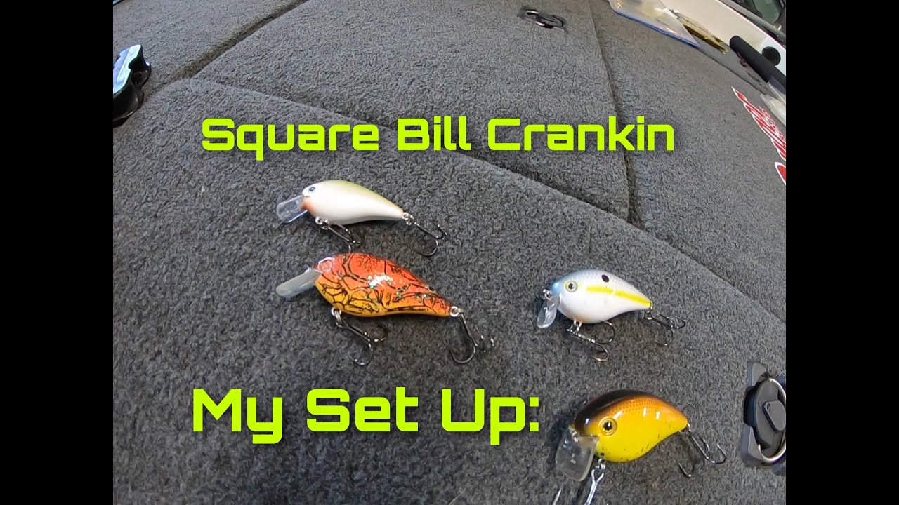 My Set Up I for SQUARE BILL Crankbait Fishing I Rod, Reel, Line