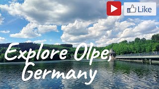 Exploring Olpe, Germany - small city in North Rhine Westphalia.
