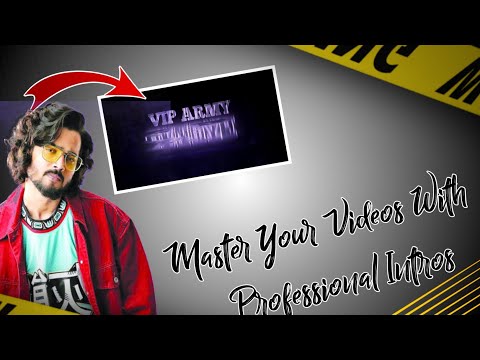 Make *Professional* Intros like @BaroodGaming | Master Ur Videos Now | Increase Your Views 2021