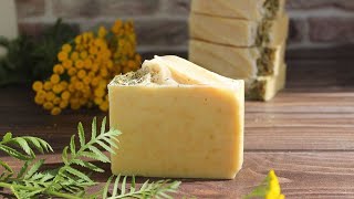 видео: Медовое мыло с мацератом одуванчика картинка: Медовое мыло с мацератом одуванчика