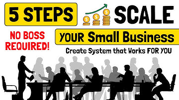 The 5-Step System to SCALE Your Small Business (No Boss Required!)