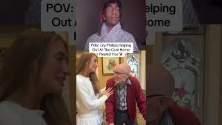 Famous Lily Phillips HELPS In A Carehome 😳 Wealth